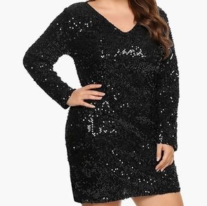 Sequin Dress For Women Size M
